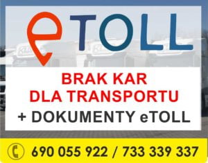 etoll – dobra wiadomość dla TRANSPORTU + dokumenty